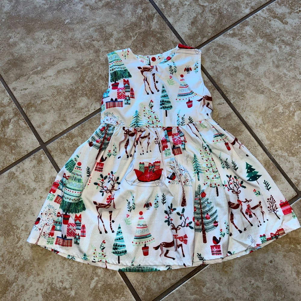 Toddler girls size 3T Christmas dress